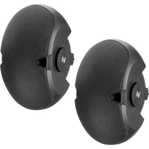 Electro-Voice EVID 4.2 Passive 2-Way 400W Installation Speaker with Dual 4" Woofers & 1" Tweeter (Pair, Black)