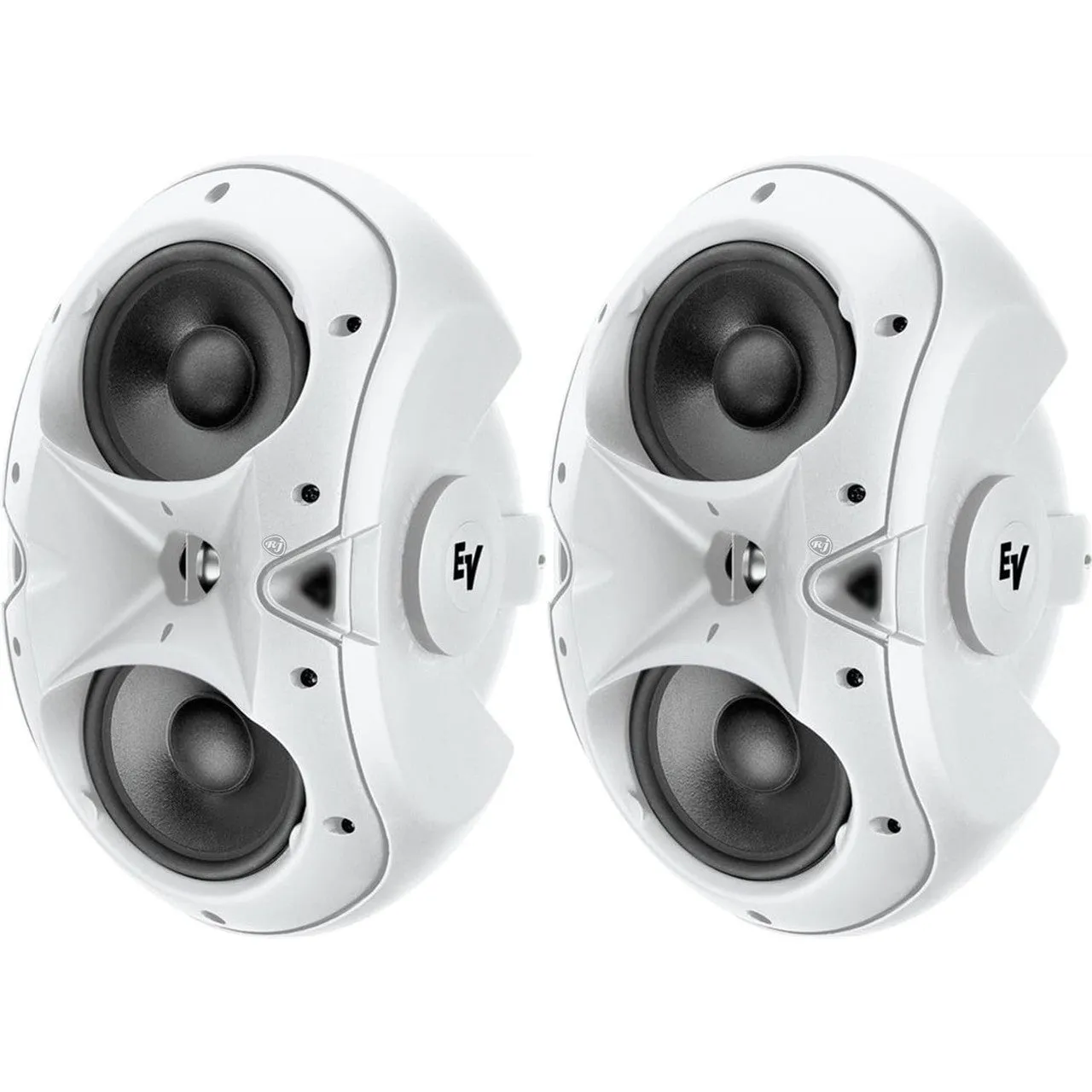 Electro-Voice EVID 4.2W Two-Way Loudspeakers - 2 x 4" (White)