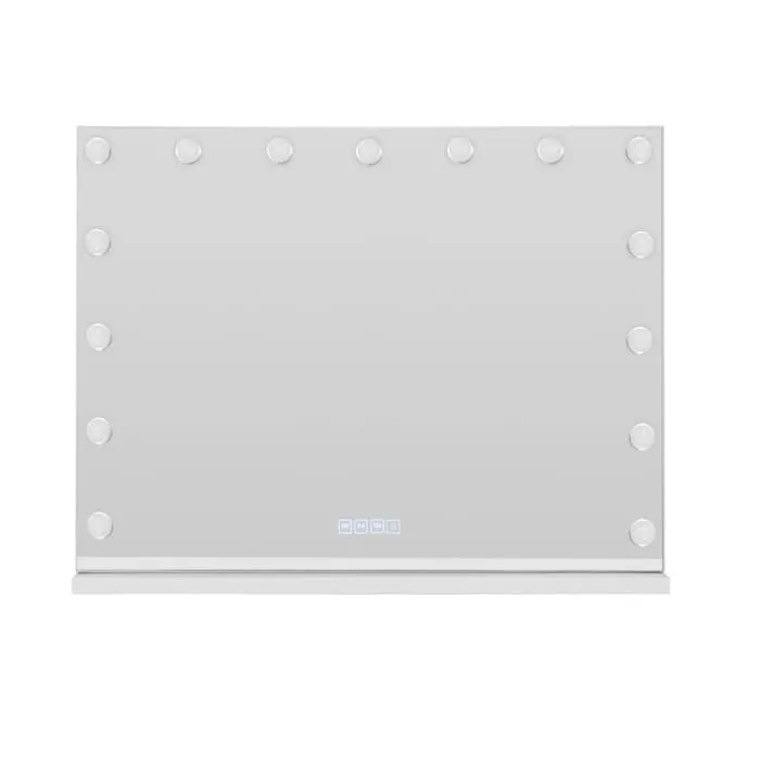 Embellir Bluetooth Makeup Mirror 80x58cm Hollywood With Light Vanity Wall 18 Led