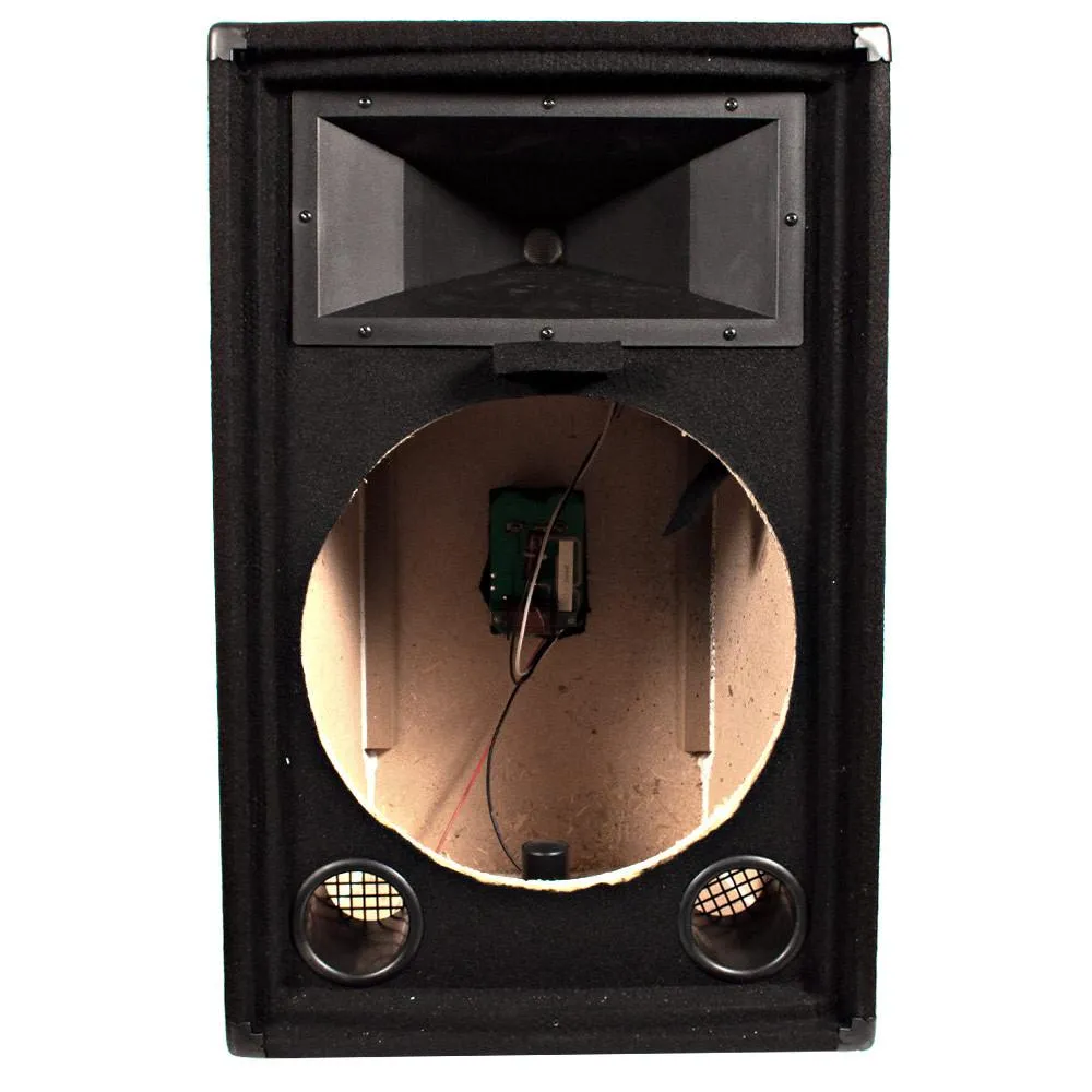 Empty 15 Inch PA / DJ / Band Speaker Cabinet with Titanium Horns