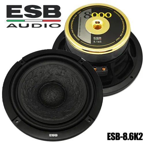 ESB Audio 8.6K2 6.5" 2-way Car Speaker - SET