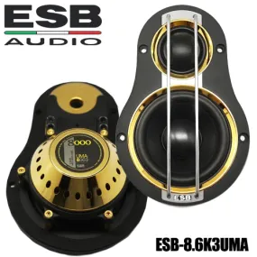 ESB Audio 8.6K3 3-way 6.5" Car Speaker - SET (with UMA 1"/ 3" and 6.5")