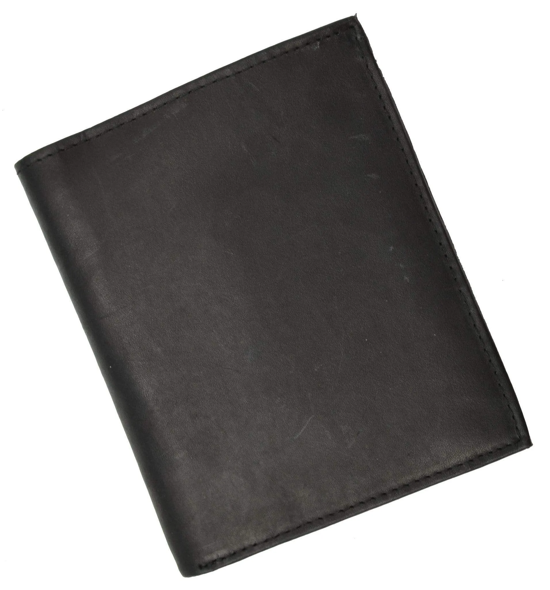 Extra Capicity RFID Blocking Bifold Hipster Credit Card Wallet Premium Leather RFID 2502 (C)