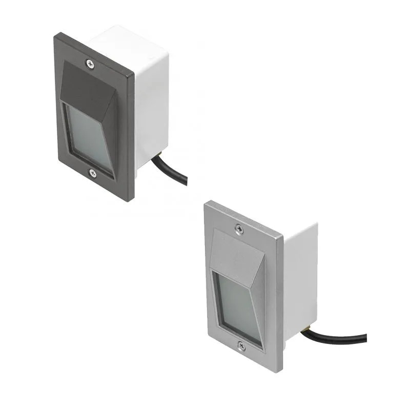 Eyelid LED inground Light IP66 2w in Charcoal/Silver Superlux Lighting - LLED20101