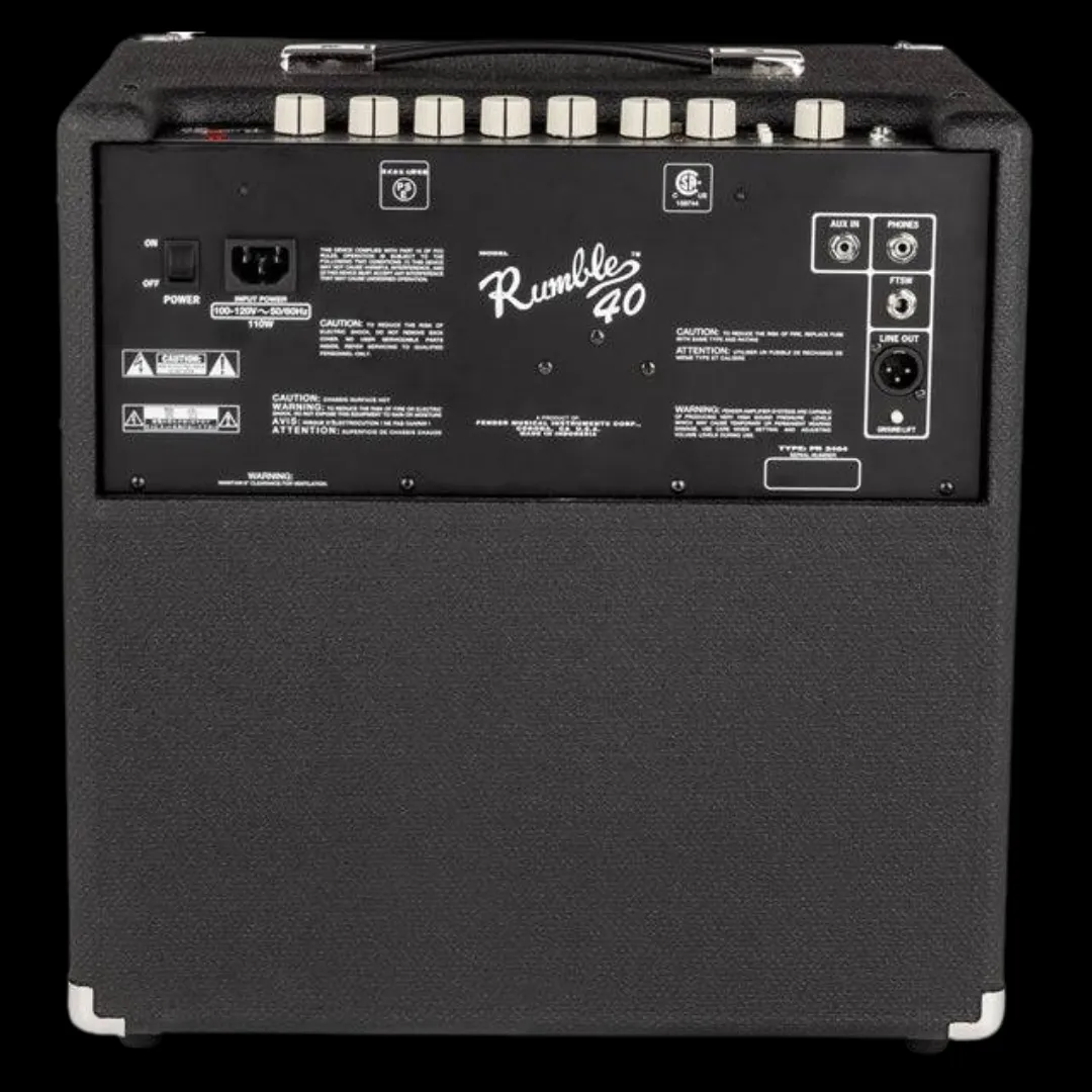 Fender Rumble 40 1x10" 40-watt Bass Combo Amp