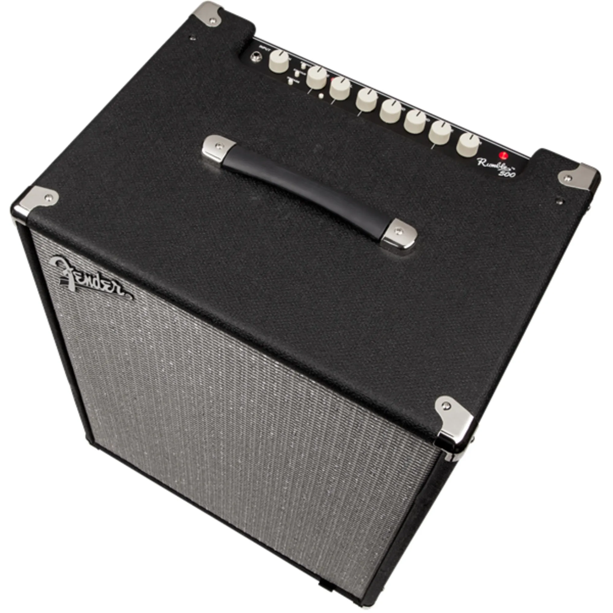 Fender Rumble 500 Bass Combo 120V, Black/Silver