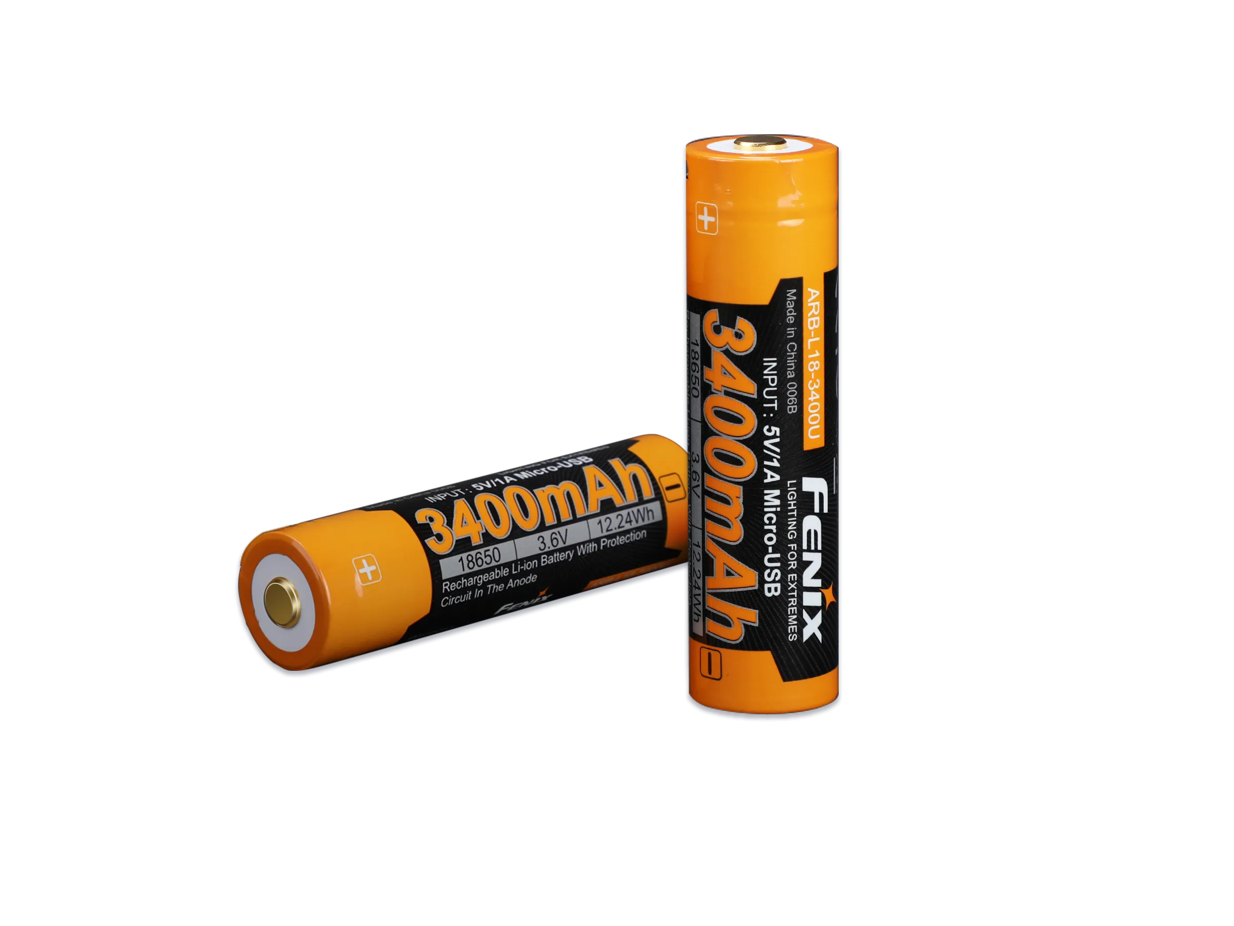 Fenix ARB-L18-3400U Micro-USB Rechargeable 18650 Battery