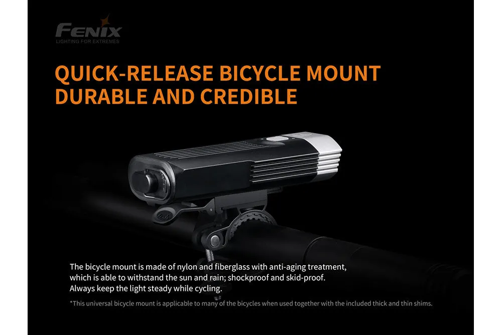 Fenix BC30 V2 LED Bike Light   CR123A Batteries Bundle