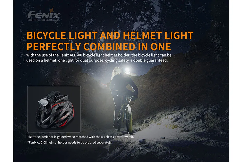 Fenix BC30 V2 LED Bike Light   CR123A Batteries Bundle