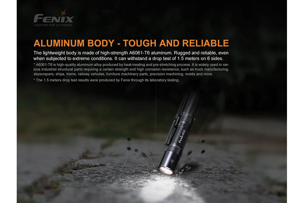 Fenix E12 V2   Batteries and Charger Bundle