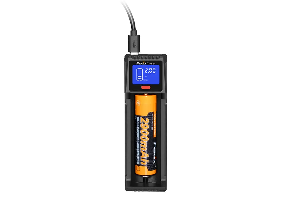 Fenix E12 V2   Batteries and Charger Bundle