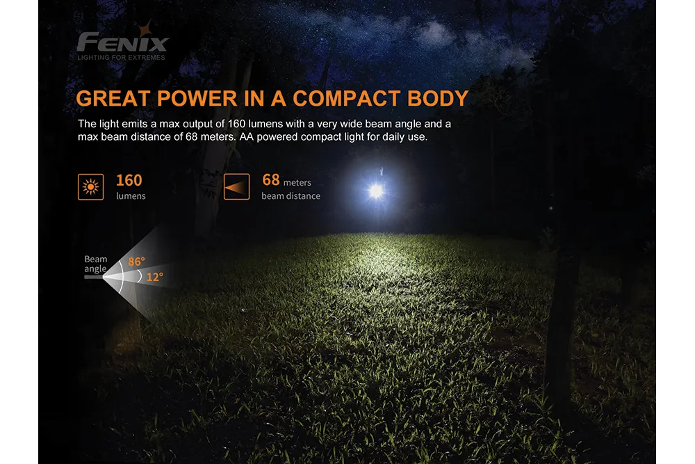 Fenix E12 V2   Batteries and Charger Bundle
