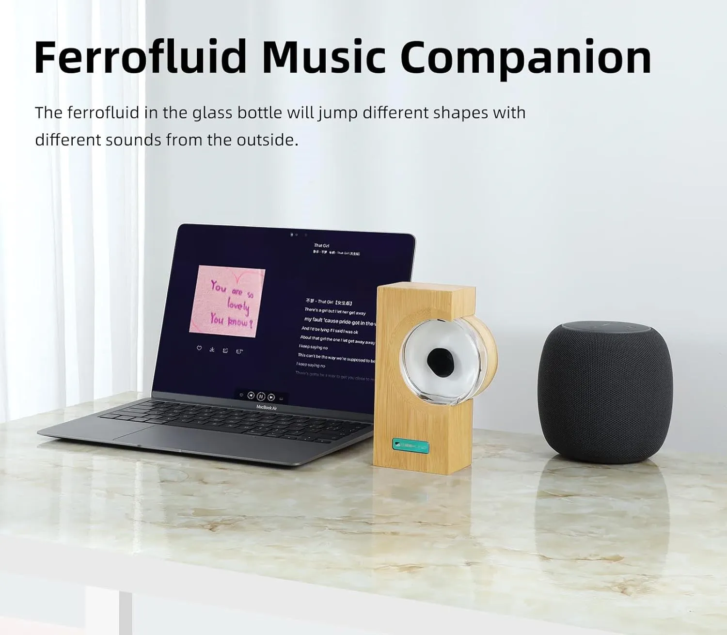 Ferrofluid Speaker
