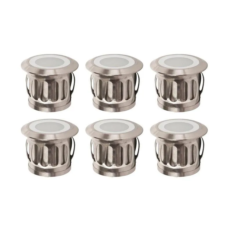 Flame Mini LED Deck Light DIY Kit (6 Pack) 3K/6K Havit Lighting - HV2826C, HV2826W