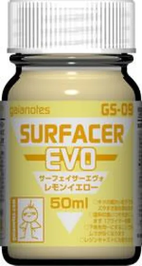 Gaia Notes GS-09 Surfacer Evo Lemon Yellow Lacquer Paint 50ml