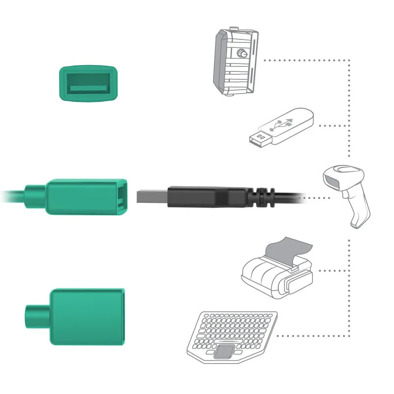 GDS® Power   Single USB-A Dock Cup for IntelliSkin® Next Gen Tablets