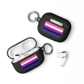 Genderfluid Pride Rubber Case for Apple AirPods
