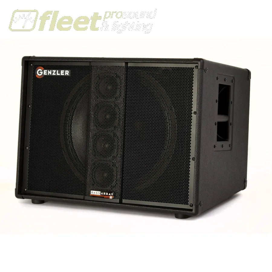 Genzler Series 2 BA115-3SLT Bass Array Slanted Cabinet - BA2-115-3SLT