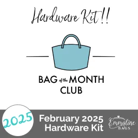 Hardware Kit - February 2025 Pattern for The Bag of the Month Club