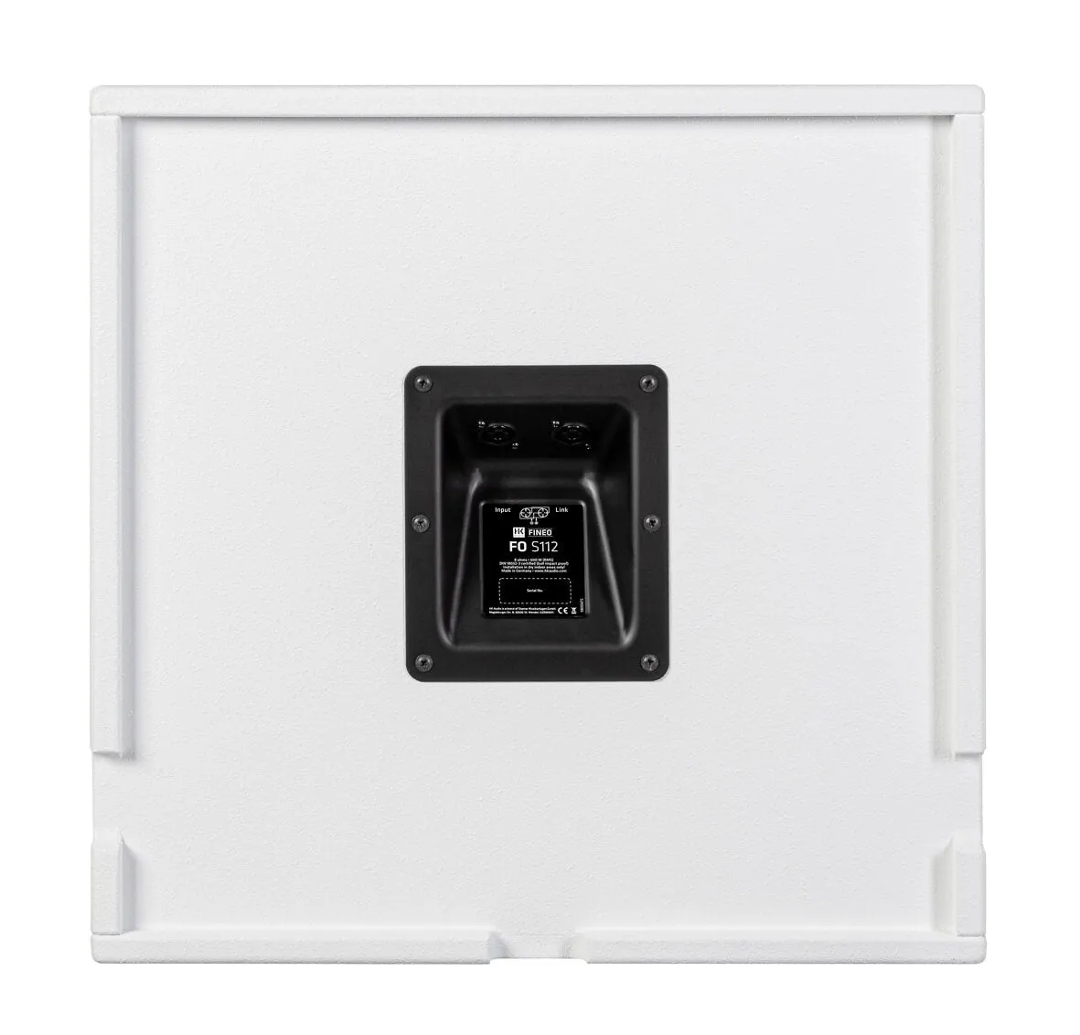 HK Audio FINEO FO S112 1200 watt Install Sub Reflex 8 ohm (White) - 12"