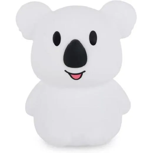 HOME.X 2 in 1 Nursery Night Light & Bluetooth Speaker Lullaby Music Player –Dimmable Color Silicone Koala Bedside Lamp