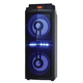 IQ SOUND IQ-3245DJBT 2 x 4.5” Tailgate Bluetooth® Speaker with Flashing Light