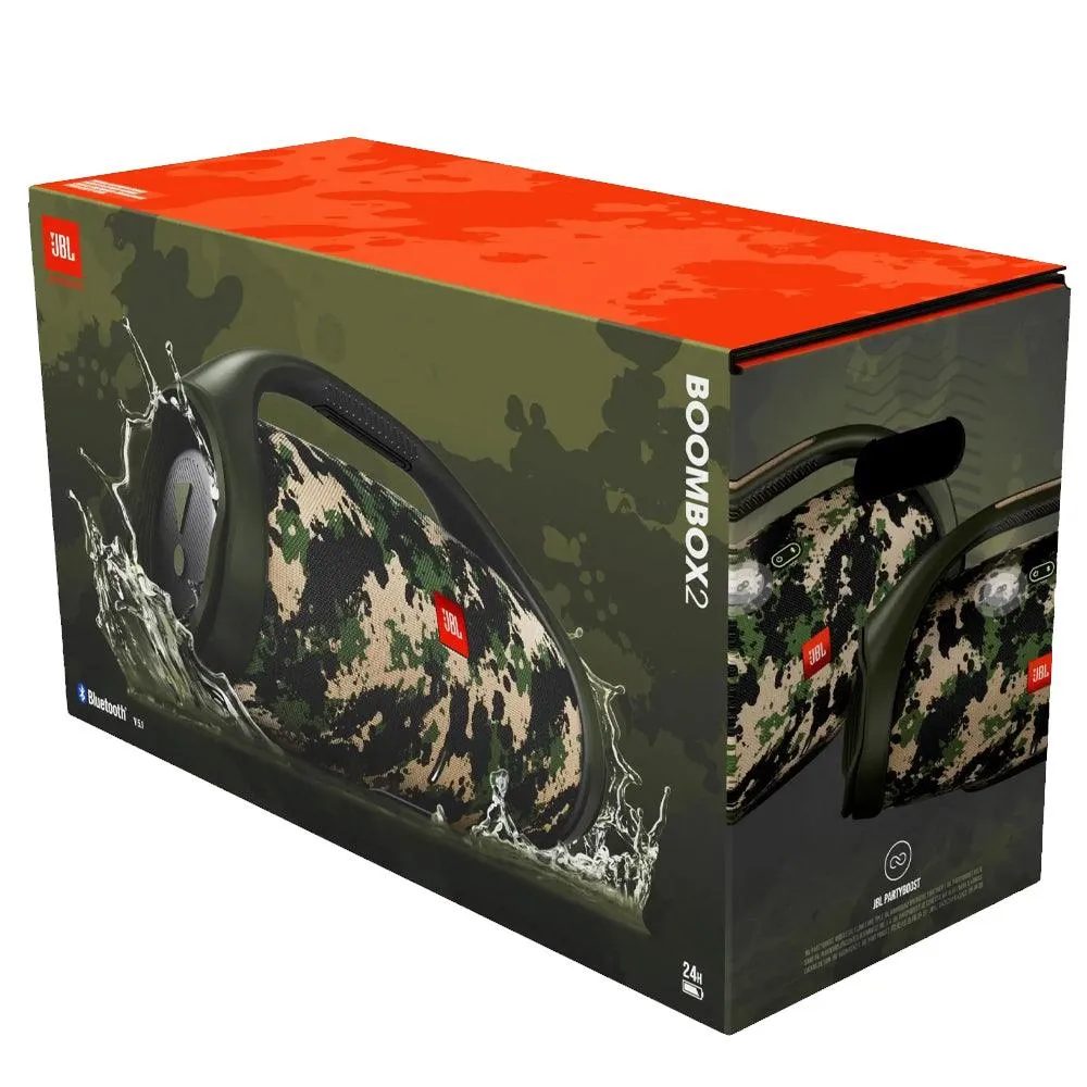 JBL Boombox 2 Waterproof Portable Bluetooth Speaker