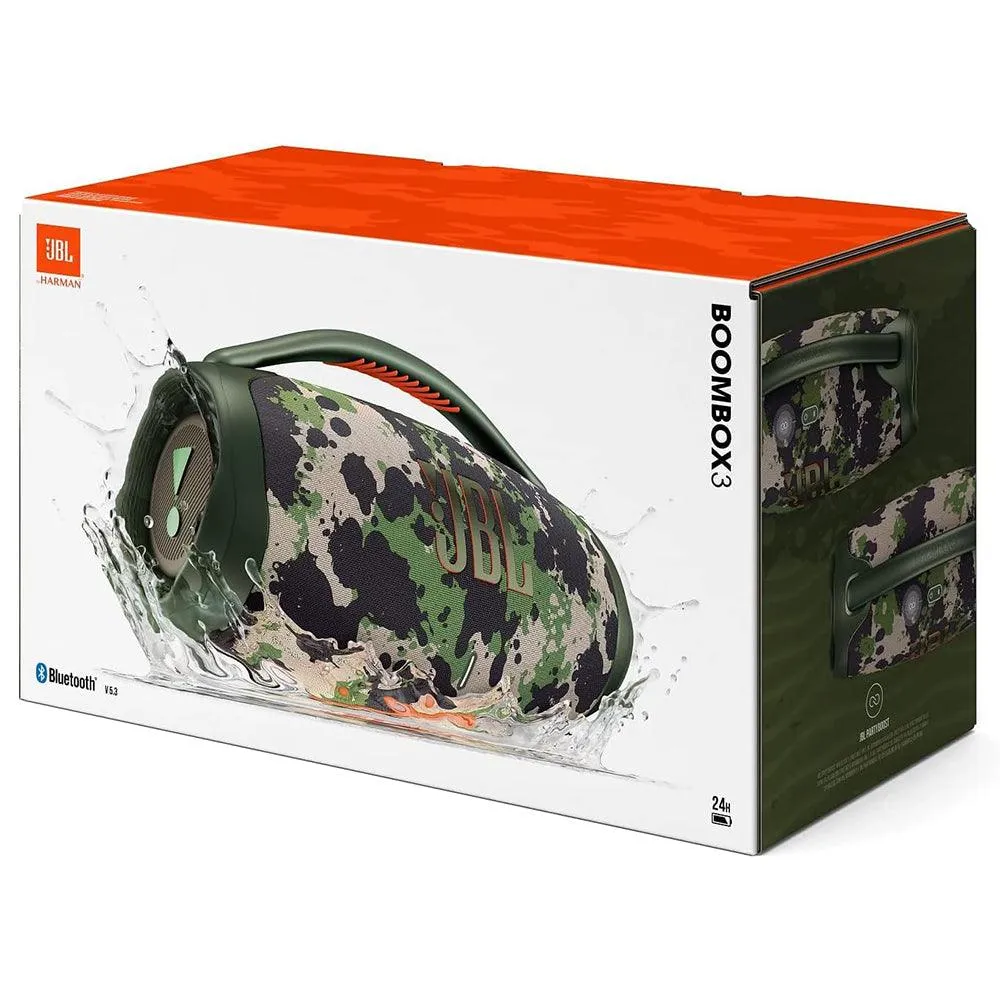 JBL Boombox 3 Waterproof Portable Bluetooth Speaker