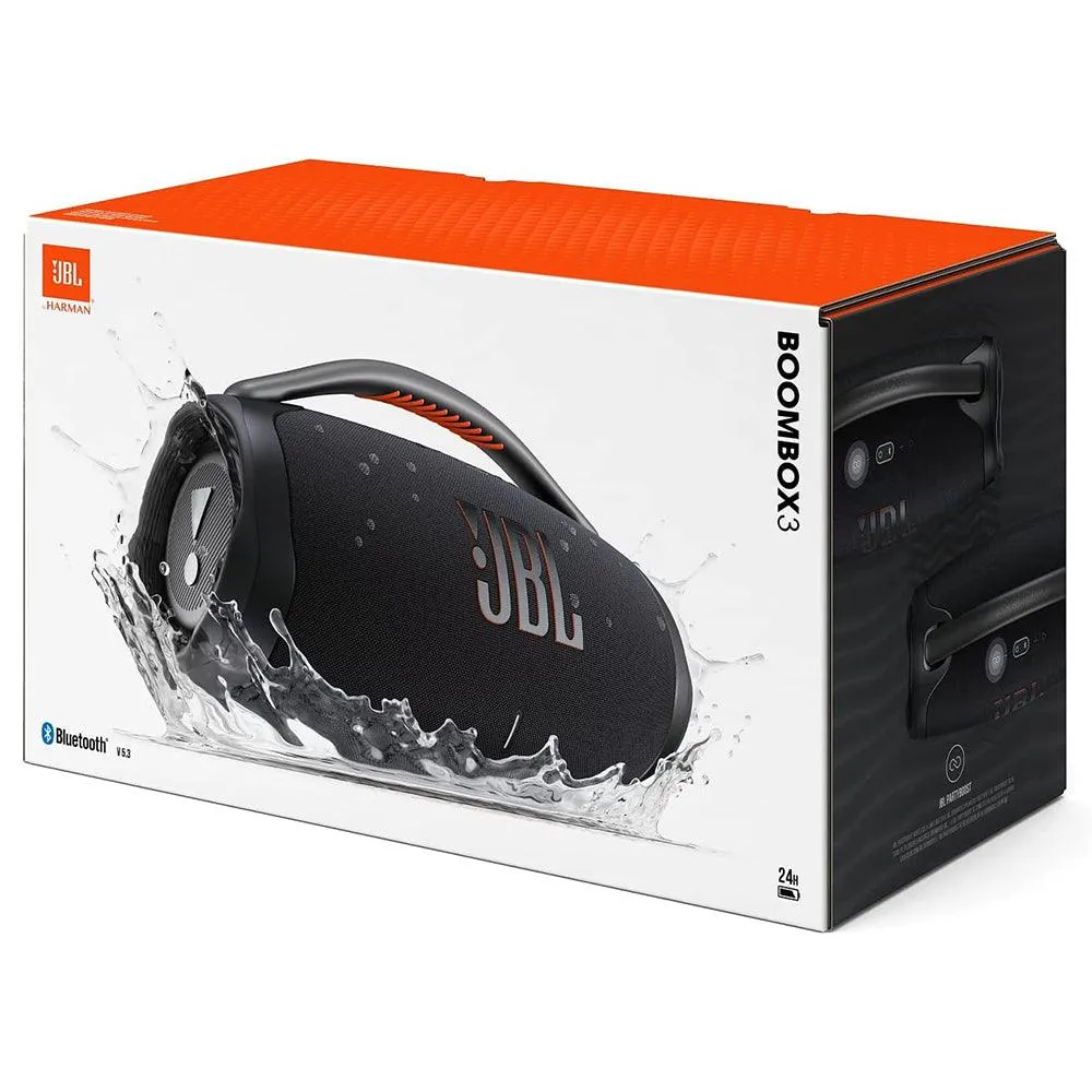 JBL Boombox 3 Waterproof Portable Bluetooth Speaker