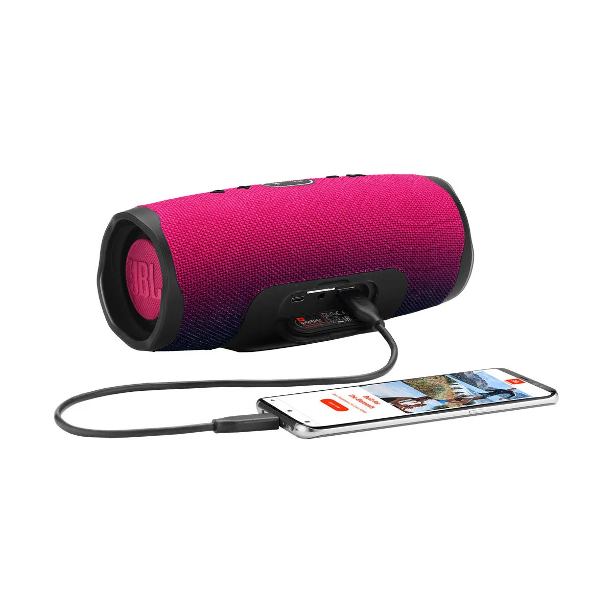 JBL Charge 4 Portable Bluetooth Speaker - Magenta