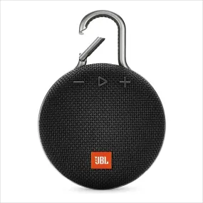 JBL Clip 3, Black - Waterproof, Durable & Portable Bluetooth Speaker