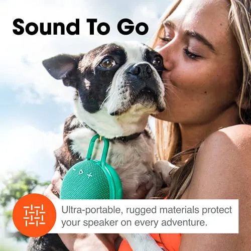 JBL Clip 3, Black - Waterproof, Durable & Portable Bluetooth Speaker