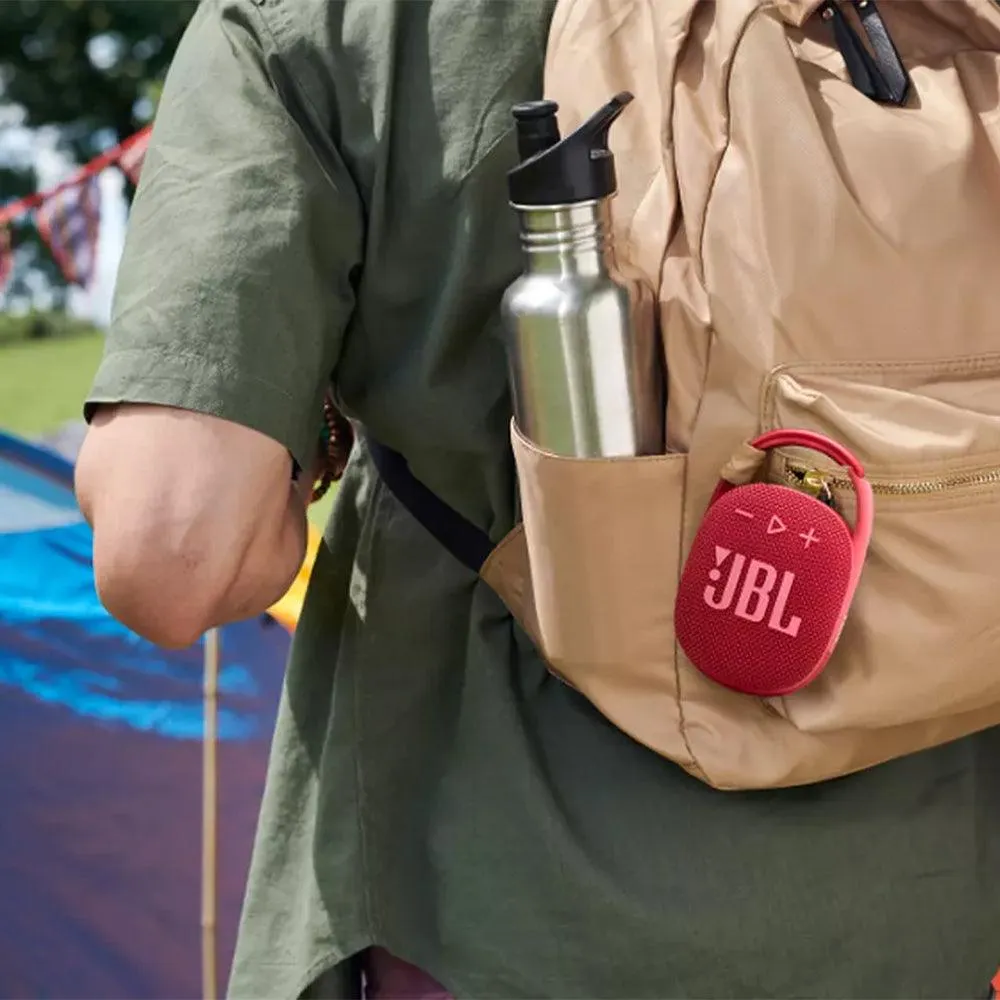 JBL Clip 4 Waterproof Portable Bluetooth Speaker