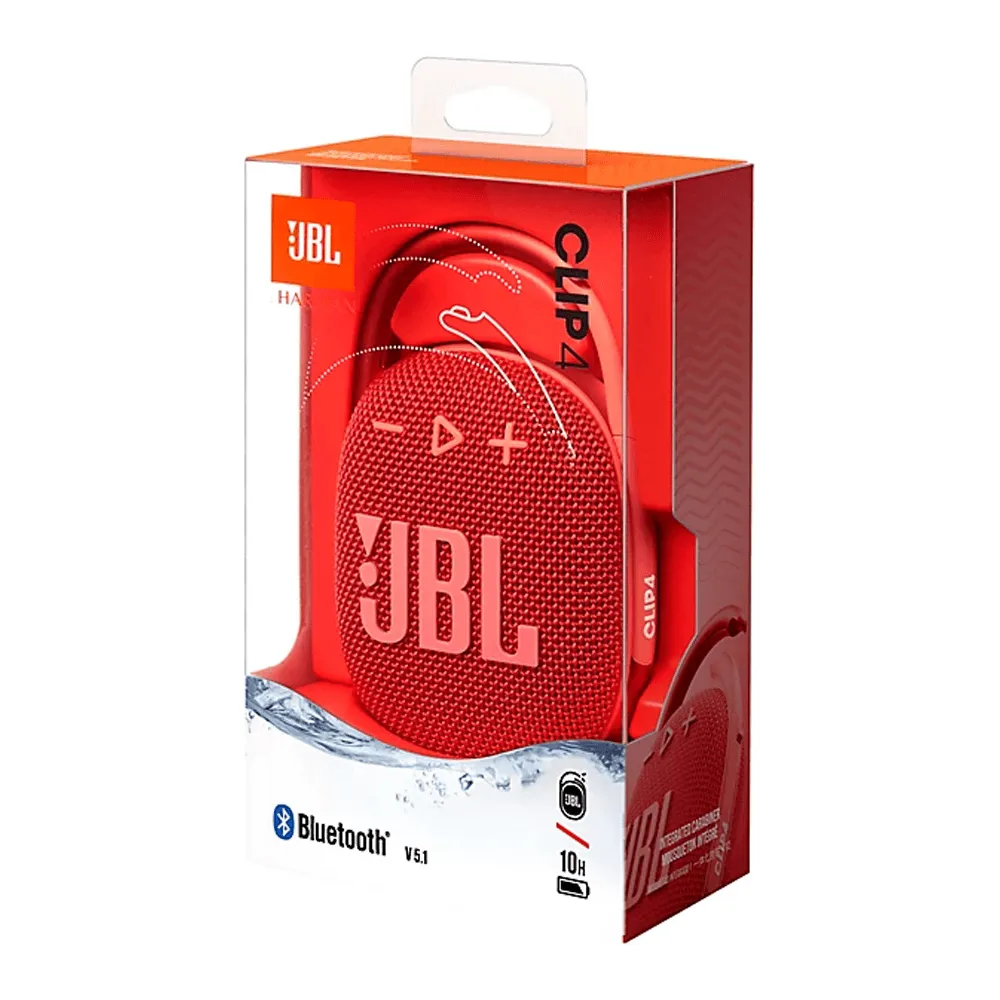JBL Clip 4 Waterproof Portable Bluetooth Speaker