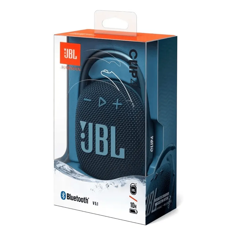 JBL Clip 4 Waterproof Portable Bluetooth Speaker