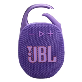 JBL Clip 5 Portable Waterproof Bluetooth Speaker (Purple)
