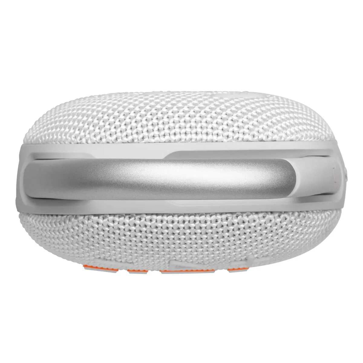 JBL Clip 5 Ultra Portable Bluetooth Speaker with gSport Carbon Fiber Case (White)