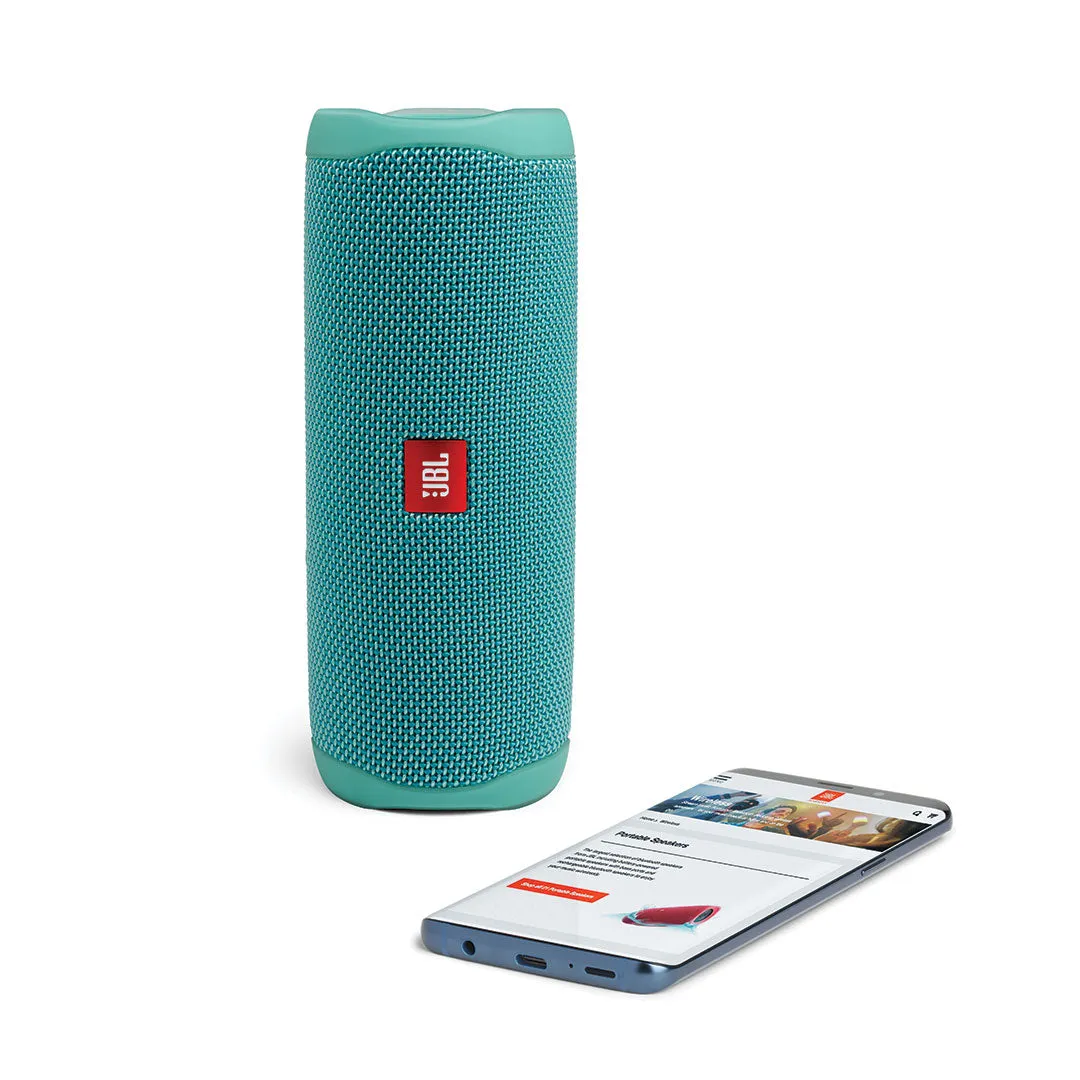 JBL Flip 5 Portable Waterproof Bluetooth Speaker - Teal