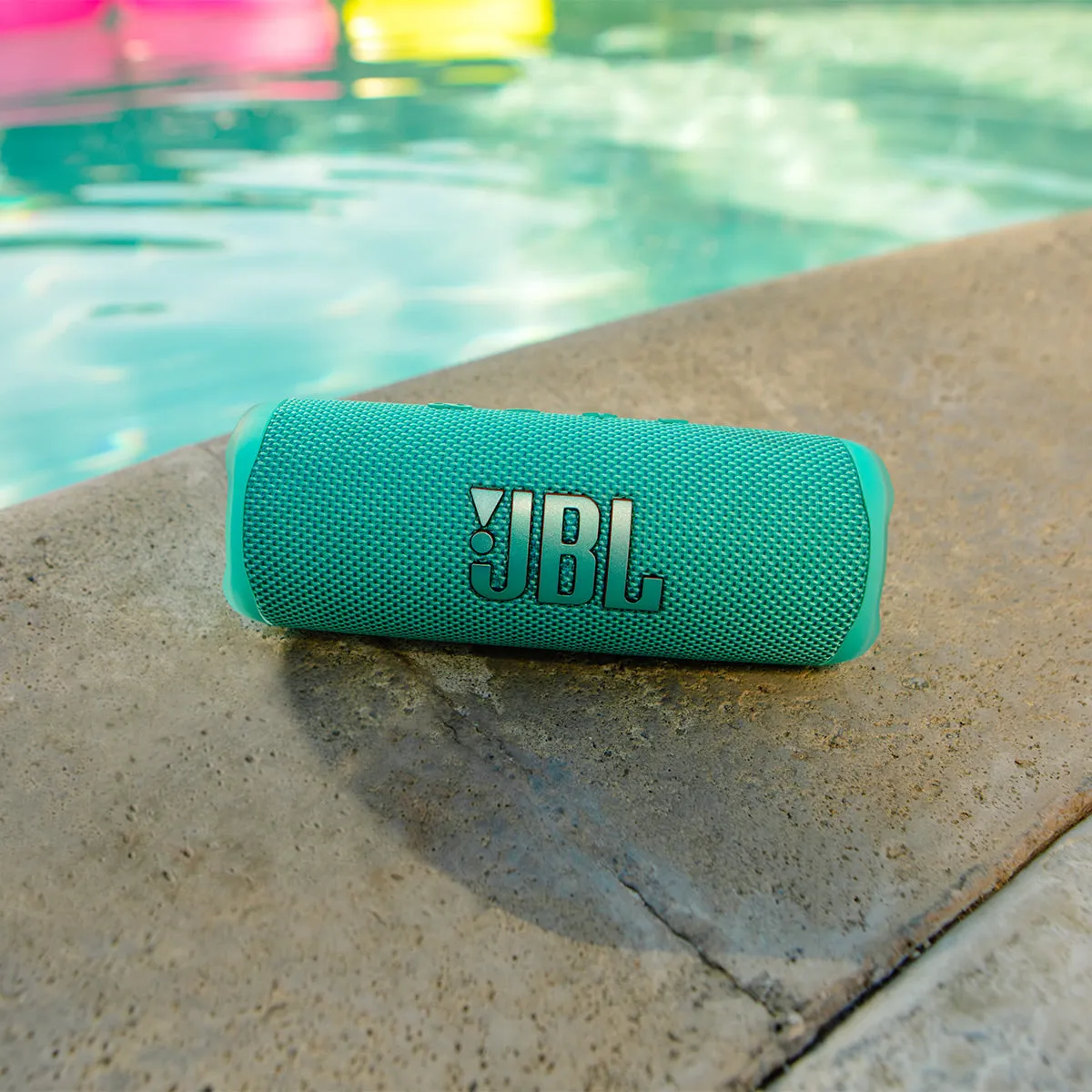 JBL Flip 6 Waterproof Portable Bluetooth Speaker - Pair (Teal)