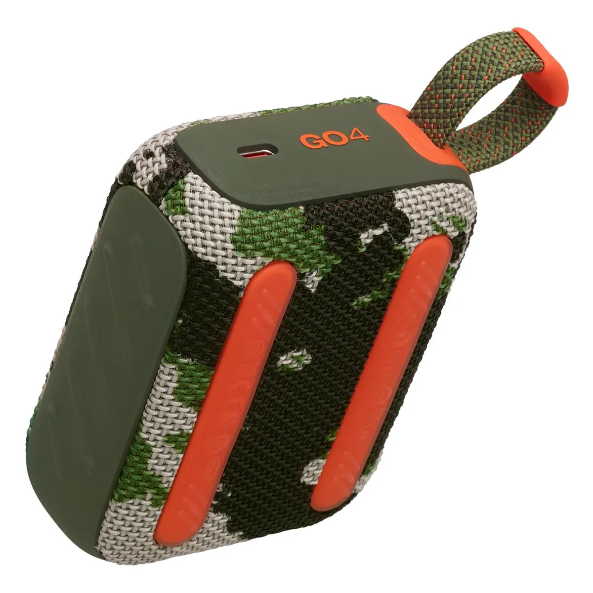 JBL Go 4 Portable Waterproof Bluetooth Speaker (Camo)