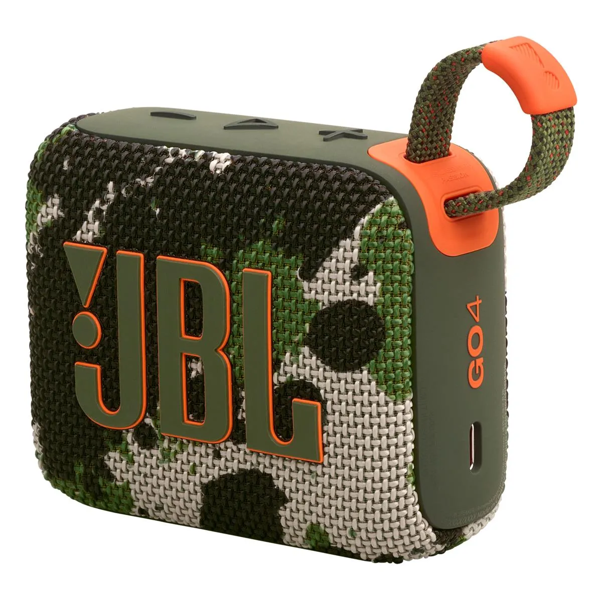 JBL Go 4 Portable Waterproof Bluetooth Speaker (Camo)