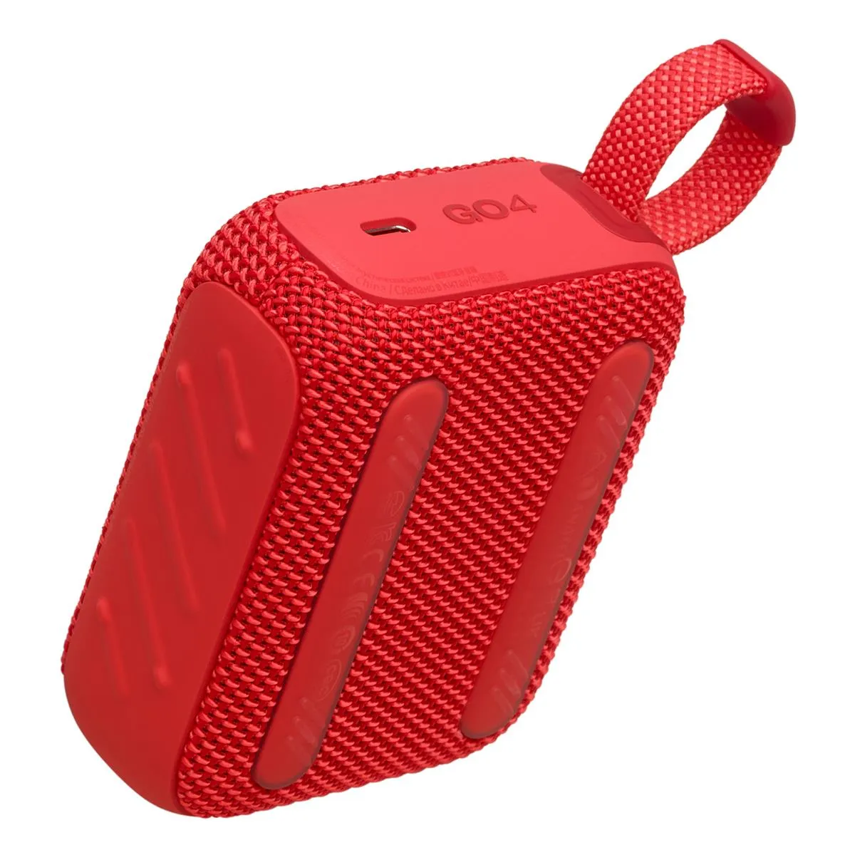 JBL Go 4 Portable Waterproof Bluetooth Speaker (Red)
