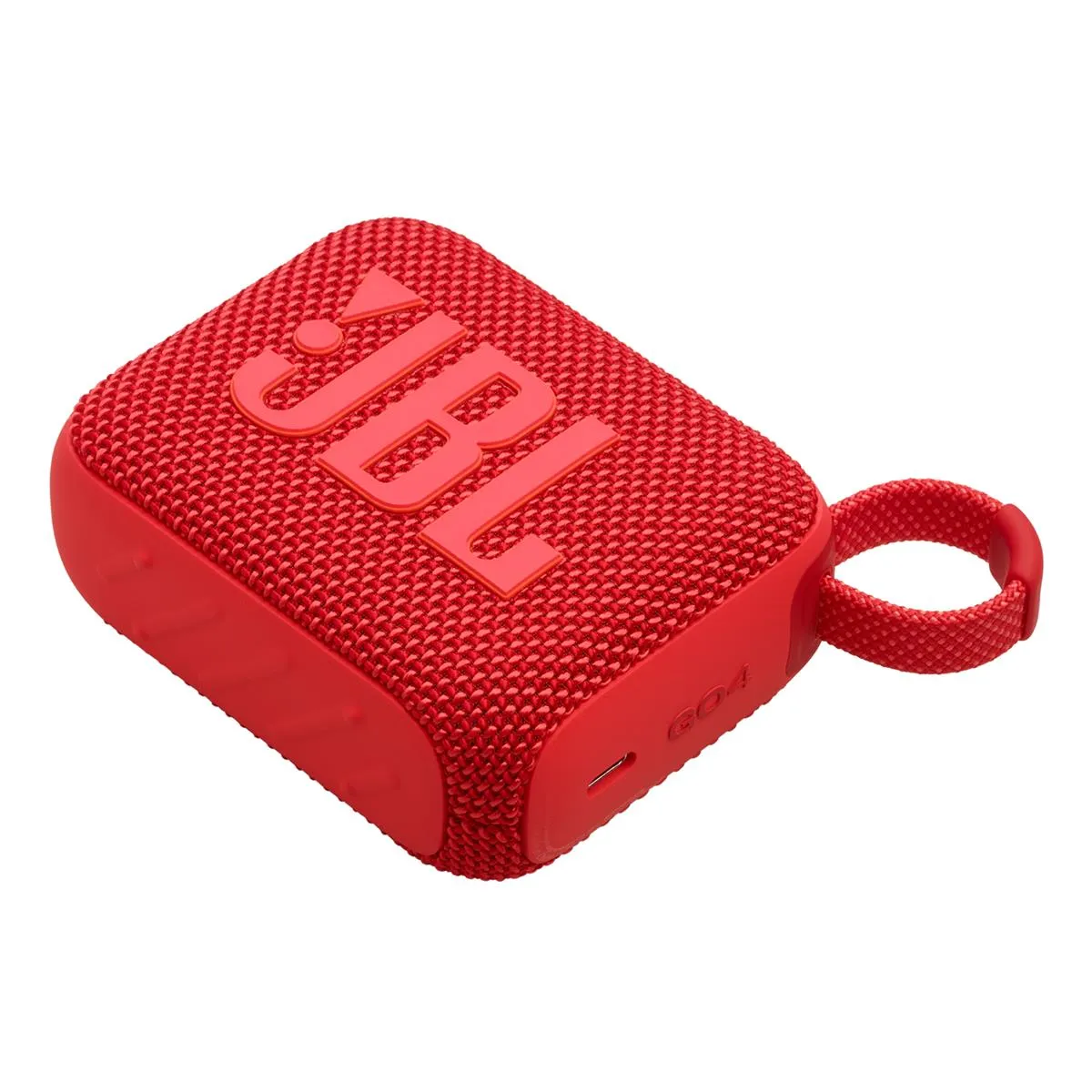 JBL Go 4 Portable Waterproof Bluetooth Speaker (Red)
