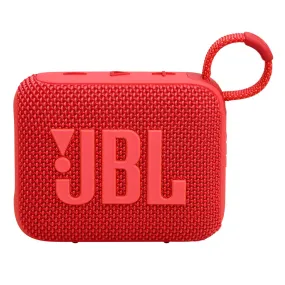 JBL Go 4 Portable Waterproof Bluetooth Speaker (Red)