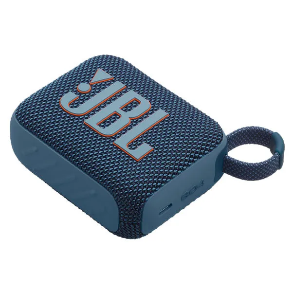JBL Go 4 Ultra-Portable Bluetooth Speaker - Blue