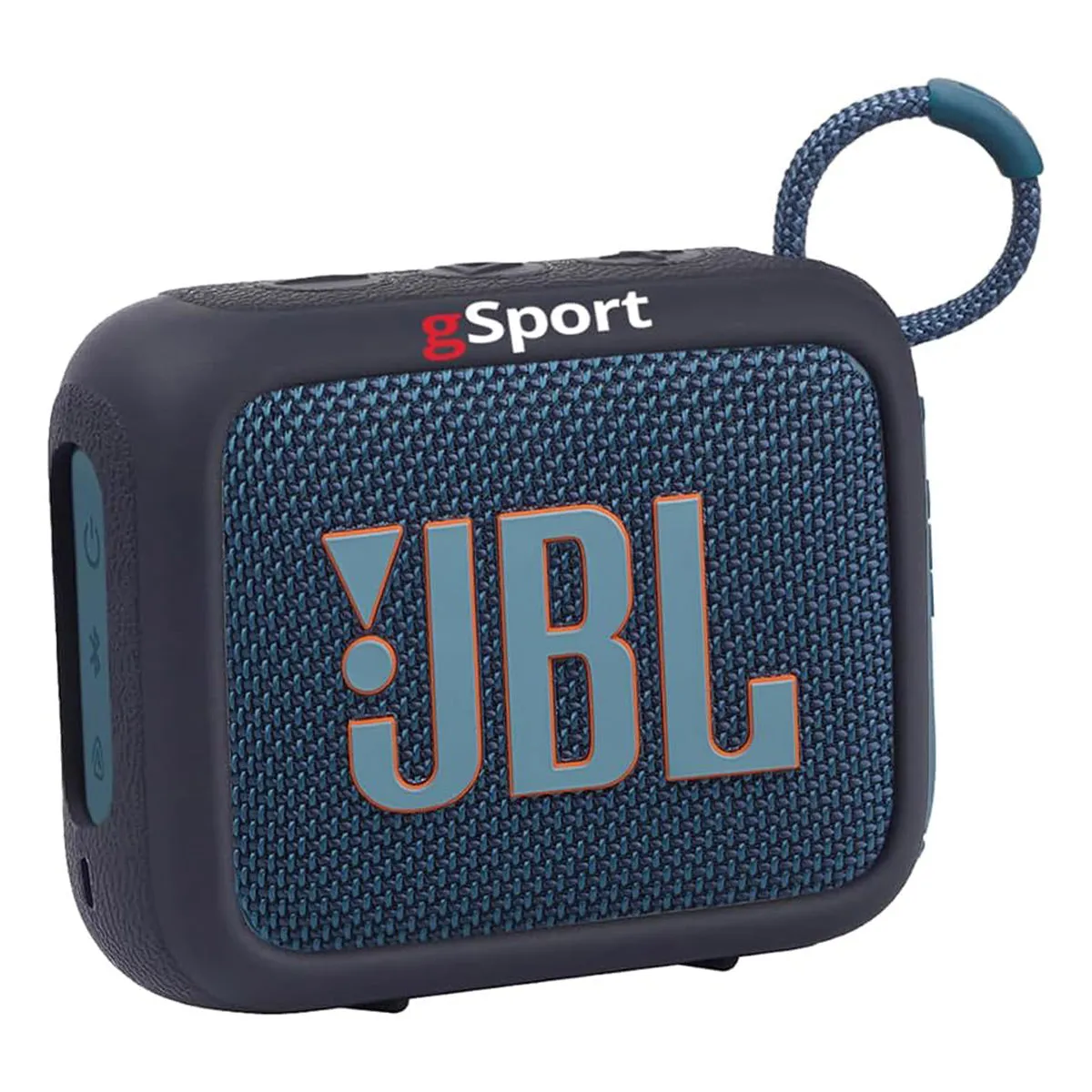 JBL Go 4 Ultra Portable Bluetooth Speaker Bundle with gSport Silicone Sleeve (Blue)