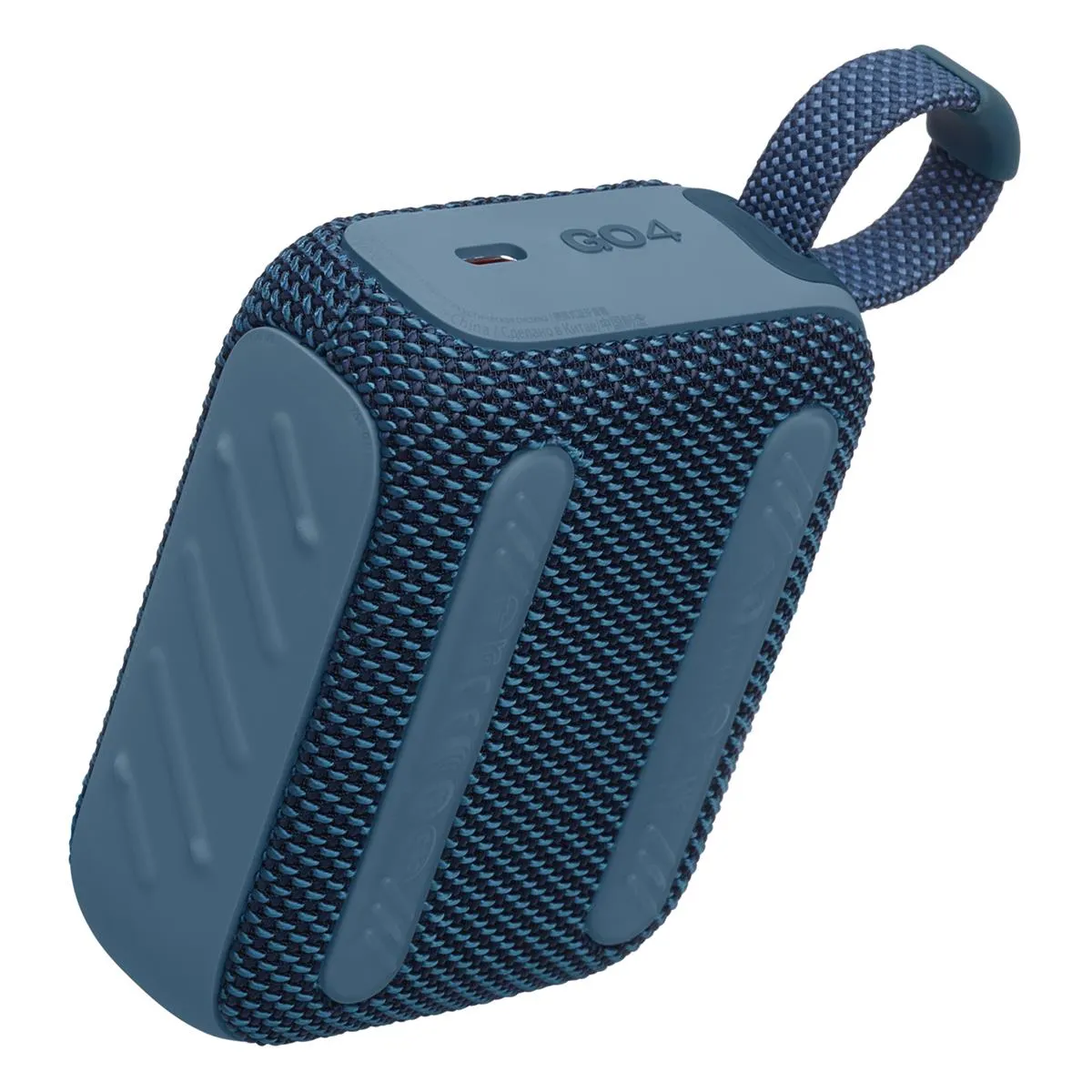 JBL Go 4 Ultra Portable Bluetooth Speaker Bundle with gSport Silicone Sleeve (Blue)