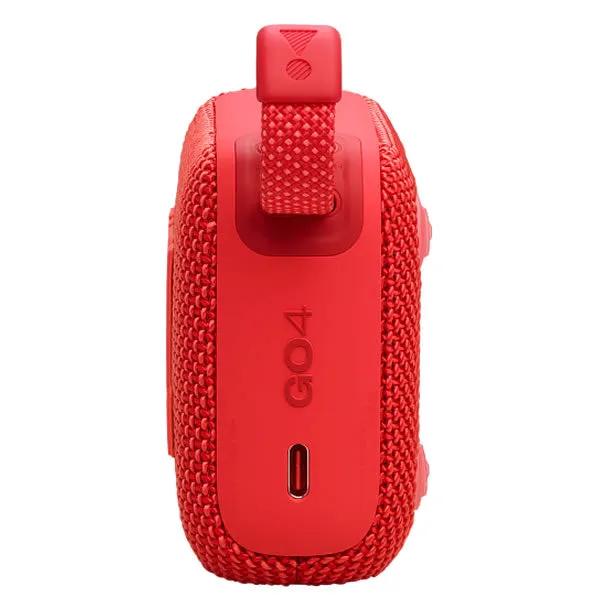 JBL Go 4 Ultra-Portable Bluetooth Speaker - Red