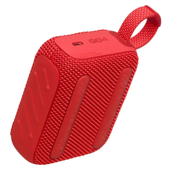 JBL Go 4 Ultra-Portable Bluetooth Speaker - Red