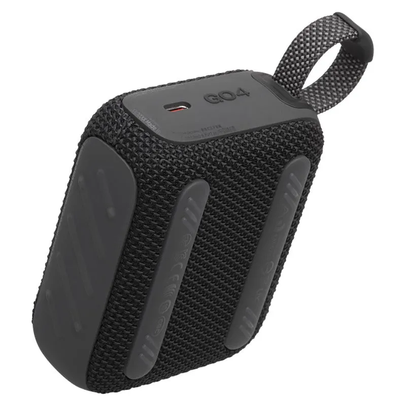 JBL Go 4 Wireless Portable Bluetooth Speaker - Black | JBLGO4BLK